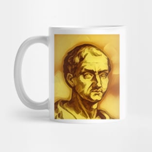 Anicius Manlius Severinus Boethius Golden Portrait | Boethius Artwork 8 Mug